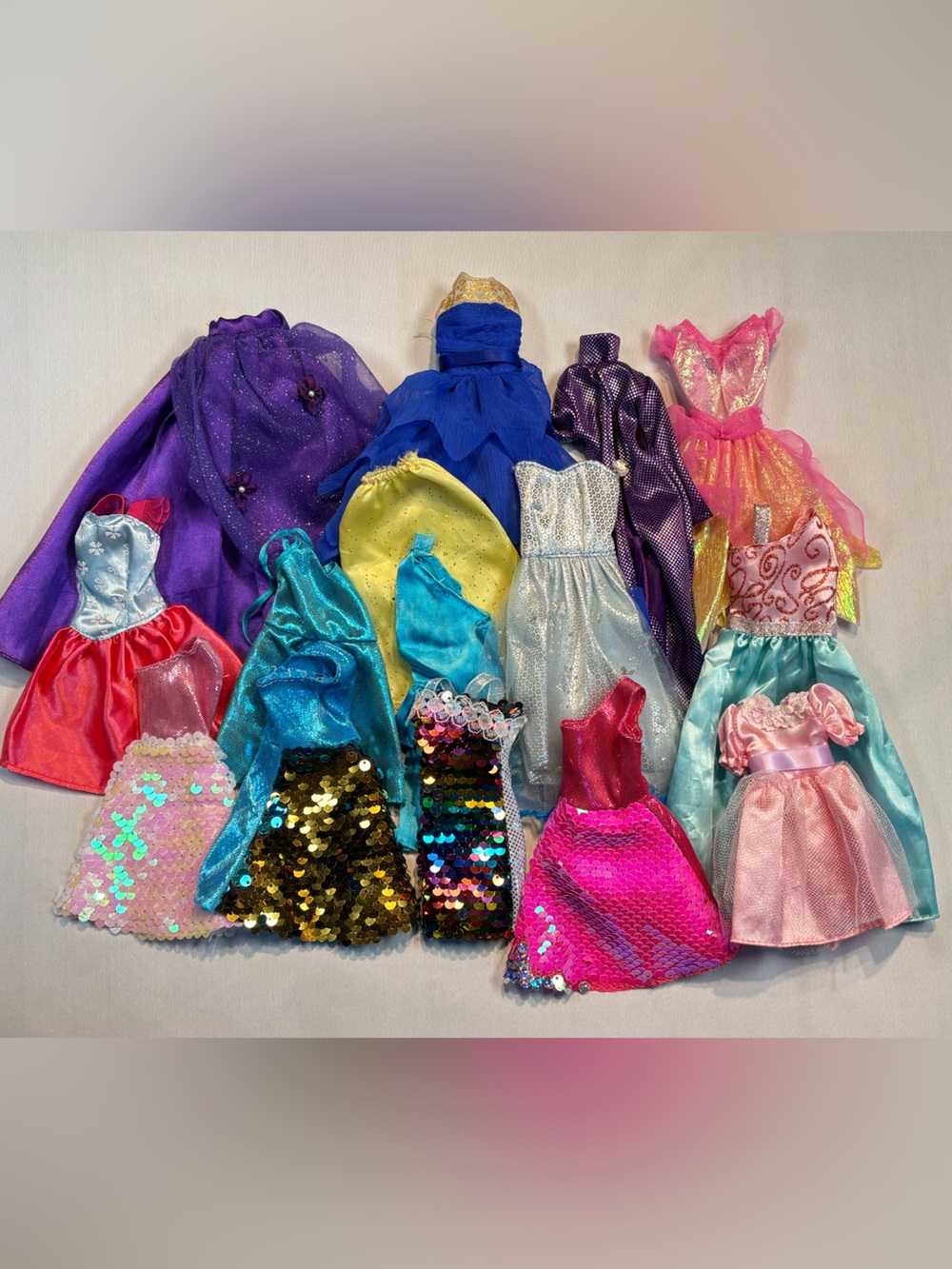 ✨ Glam Barbie Doll Dress Bundle✨